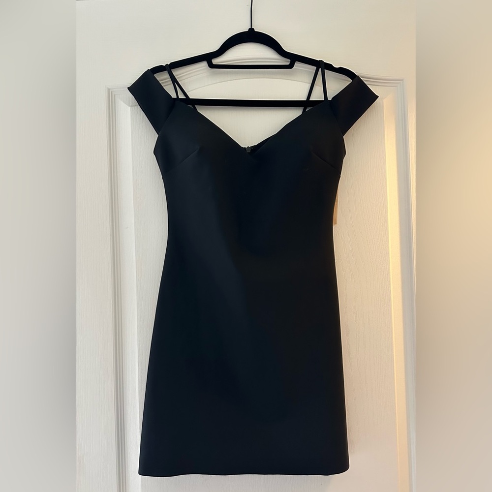Tarik Adiz Black Cocktail Dress